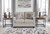 Ashley Mahoney Chocolate Loveseat