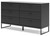Ashley Socalle Black Dresser