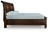 Ashley Porter Rustic Brown California King Sleigh Storage Bed