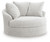Ashley Snodoodle Arctic Oversized Swivel Accent Chair