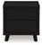 Ashley Danziar Black Nightstand