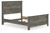 Ashley Frandern Black Gray Queen Panel Bed