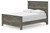 Ashley Frandern Black Gray Queen Panel Bed