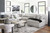 Ashley Snodoodle Arctic 6-Piece Sectional with Chaise