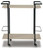 Ashley Waylowe Brown Black Bar Cart