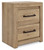 Benchcraft Brozmont Tan Nightstand
