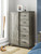 Ashley Frandern Gray Dressing Chest