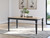 Ashley Plazaton Grayish Brown Black Dining Table