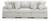 Ashley Snodoodle Arctic 3-Piece Sectional