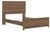 Ashley Jonnifer Black Gray Queen Panel Bed