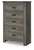 Ashley Frandern Gray Chest of Drawers