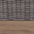 Ashley Francis Beach Natural Gray Outdoor Loveseat with Cushion