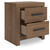 Ashley Jonnifer Black Gray Nightstand