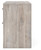 Ashley Jonnifer Black Gray Nightstand