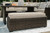 Ashley Brook Ranch Brown Outdoor Sofa Sectional/Bench with Cushion (Set of 3)
