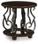Ashley Frallyn Dark Brown End Table