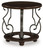 Ashley Frallyn Dark Brown End Table