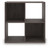 Ashley Piperton Charcoal Four Cube Organizer