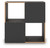 Ashley Piperton Charcoal Four Cube Organizer