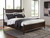 Benchcraft Dantenton Merlot King Panel Bed
