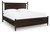Benchcraft Dantenton Merlot King Panel Bed