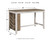 Ashley Skempton White Light Brown Counter Height Dining Table