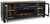 Ashley Foyland Black Brown 83" TV Stand with Electric Fireplace