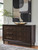 Benchcraft Dantenton Merlot Dresser