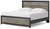 Ashley Jonnifer Black Gray King Panel Bed