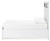 Benchcraft Ashbryn White Natural Queen Panel Storage Bed