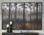 Ashley Philyra Black Orange Silver Wall Art