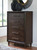 Benchcraft Dantenton Merlot Chest of Drawers