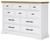 Benchcraft Ashbryn White Natural Dresser