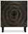 Ashley Fosterman Distressed Black Accent Cabinet