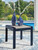 Ashley Mabry Shores Navy Blue Driftwood Outdoor End Table