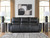 Ashley Danemere Black Reclining Sofa