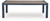 Ashley Mabry Shores Navy Blue Driftwood Outdoor Dining Table