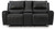 Ashley Danemere Black Reclining Loveseat with Console