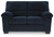 Ashley SimpleJoy Navy Loveseat