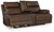 Ashley VonRyan Tobacco Power Reclining Loveseat