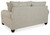 Benchcraft Asanti Fog Loveseat