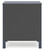 Ashley Simmenfort Navy Blue Nightstand