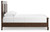 Ashley Danabrin Brown Queen Panel Bed