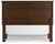Ashley Danabrin Brown Queen Panel Bed