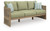 Ashley Vision Lane Beige Green Outdoor Sofa with Cushion