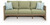 Ashley Vision Lane Beige Green Outdoor Sofa with Cushion