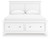 Ashley Fortman White Queen Panel Storage Bed