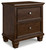 Ashley Danabrin Brown Nightstand