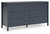 Ashley Simmenfort Navy Blue Dresser