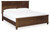 Ashley Danabrin Brown King Panel Bed